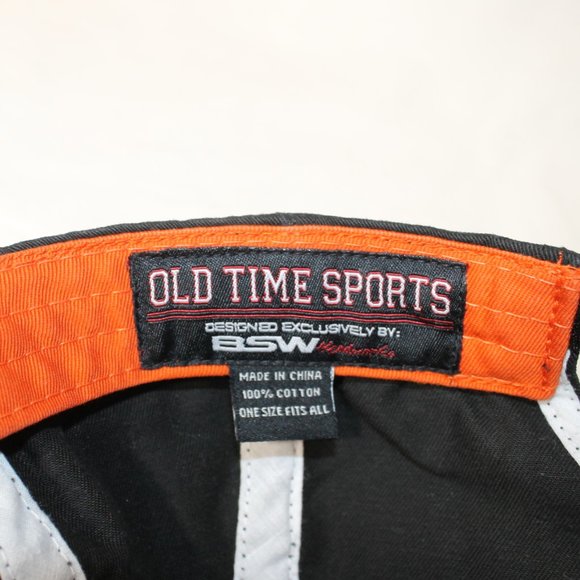 NHL PHILADELPHIA FLYERS PLAYER MARK RECCHI SIGNED Baseball Cap Hat Black Orange - Picture 11 of 12